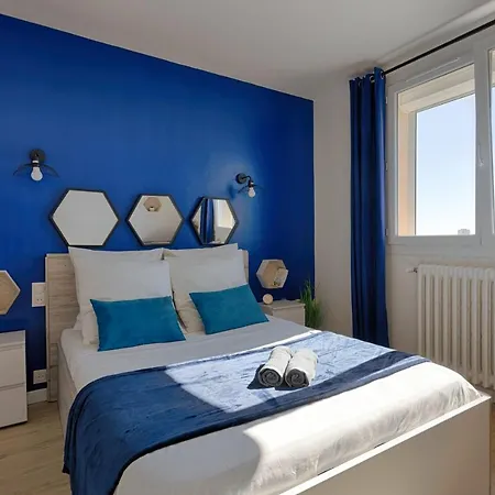 Smile Home-nid Panoramique Vue Wow ! Spadeco - Loungezen - Terrasse Ensoleillee - Arrivee Autonome - Netflix - Emplacement Ideal - Lumineux - Renove A Neuf - Wifi Fibre - דירה