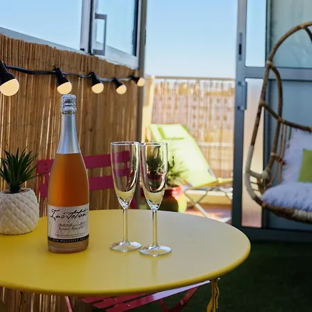 Smile Home-nid Panoramique Vue Wow ! Spadeco - Loungezen - Terrasse Ensoleillee - Arrivee Autonome - Netflix - Emplacement Ideal - Lumineux - Renove A Neuf - Wifi Fibre -